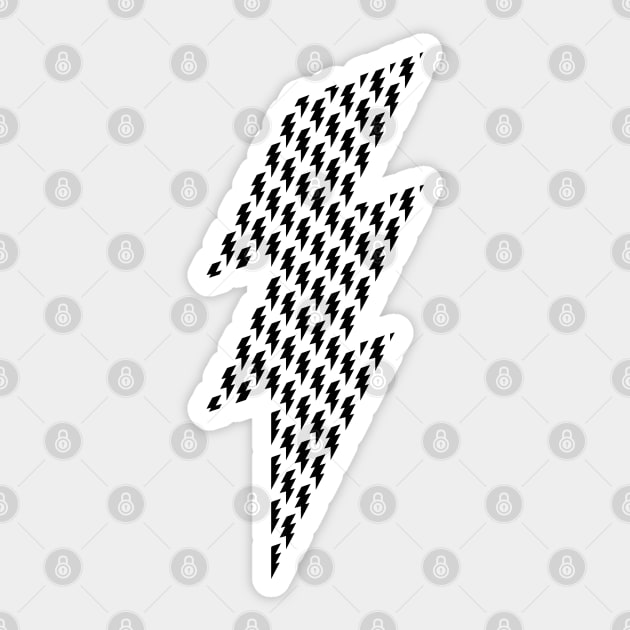 Lightning bolt of all lightning bolts Sticker by iamstuckonearth